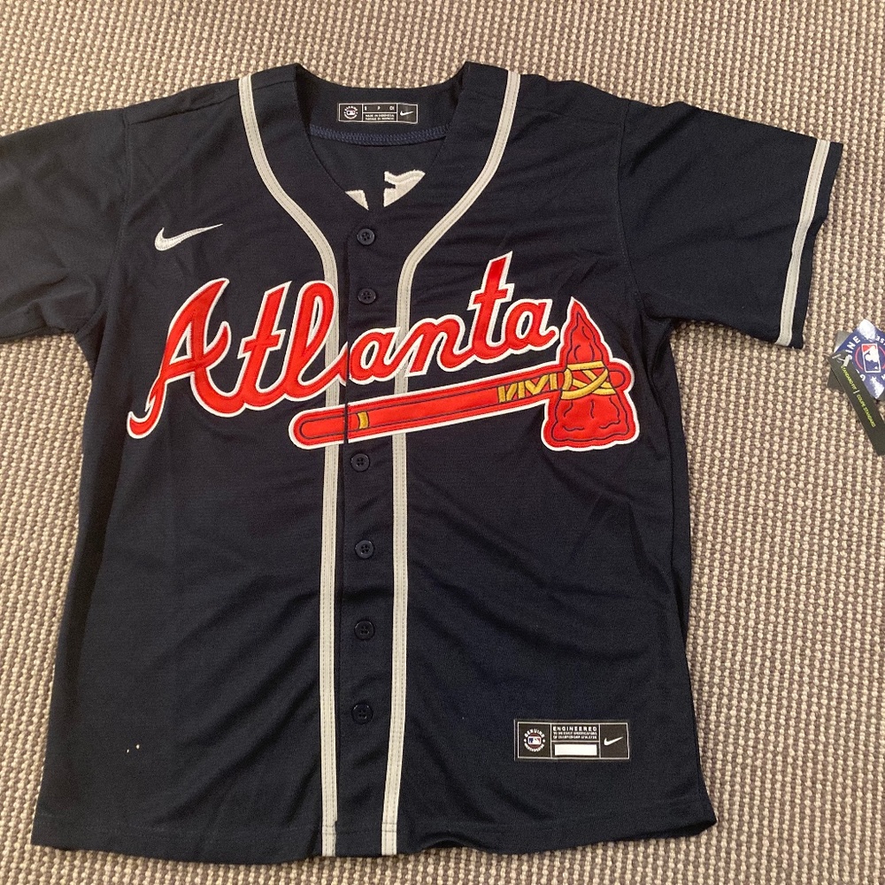 Ronald Acuna Jr Braves Jersey Mens small